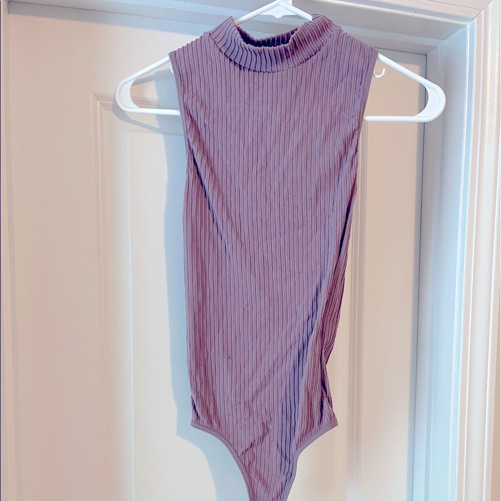 Lilac bodysuit, size small